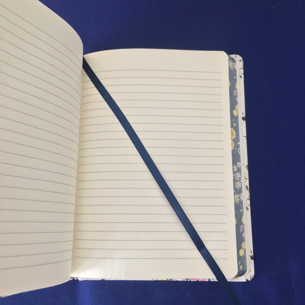 Bumblebee Beehive Flower Notebook